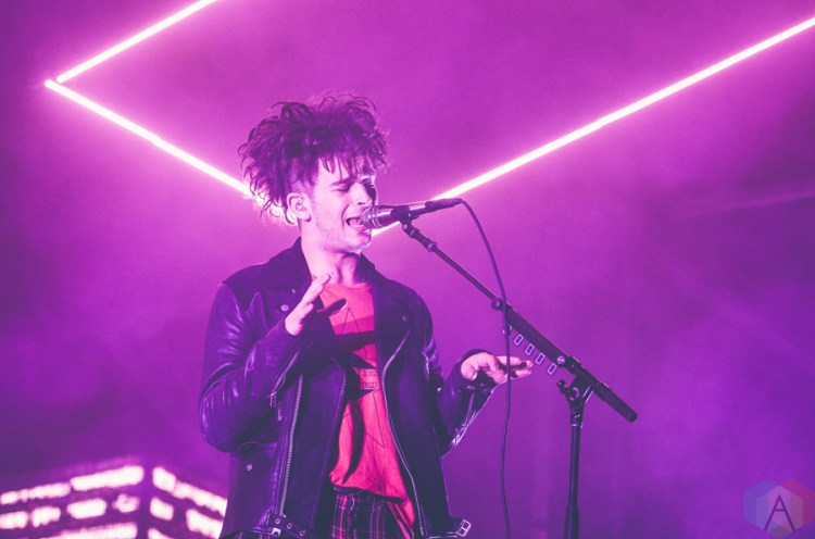 The 1975 performs at the Meadows Music Festival at Citi Field in Queens, New York on October 2, 2016. (Photo: Saidy Lopez/Aesthetic Magazine)
