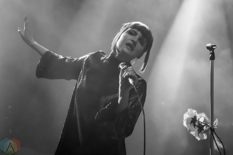Muna performs at the Danforth Music Hall in Toronto on October 30, 2016. (Photo: Katrina Lat/Aesthetic Magazine)