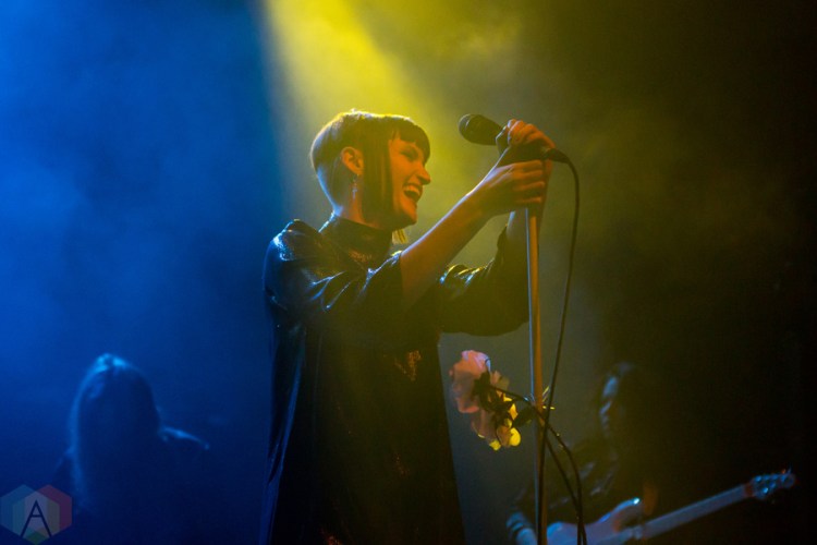 Muna performs at the Danforth Music Hall in Toronto on October 30, 2016. (Photo: Katrina Lat/Aesthetic Magazine)