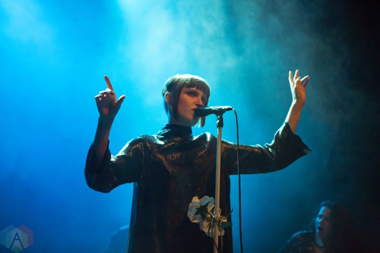 Muna performs at the Danforth Music Hall in Toronto on October 30, 2016. (Photo: Katrina Lat/Aesthetic Magazine)
