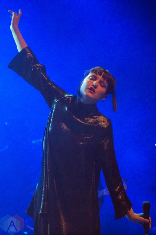 Muna performs at the Danforth Music Hall in Toronto on October 30, 2016. (Photo: Katrina Lat/Aesthetic Magazine)