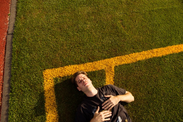 Aaron Maine of Porches. (Photo: Jessica Lehrman)