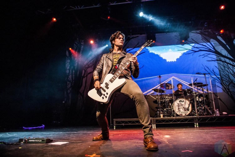 3 Doors Down performs at Manchester Academy in Manchester, UK on November 5, 2016. (Photo: Priti Shikotra/Aesthetic Magazine)