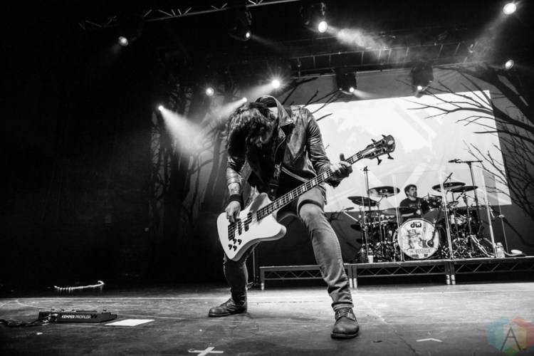 3 Doors Down performs at Manchester Academy in Manchester, UK on November 5, 2016. (Photo: Priti Shikotra/Aesthetic Magazine)