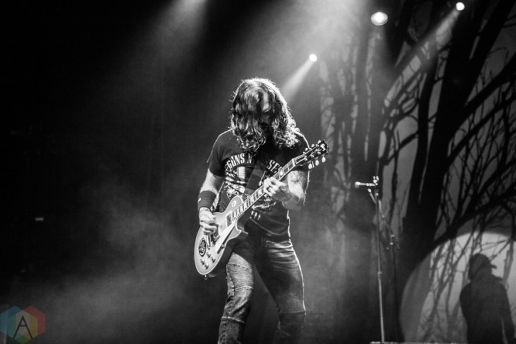 3 Doors Down performs at Manchester Academy in Manchester, UK on November 5, 2016. (Photo: Priti Shikotra/Aesthetic Magazine)