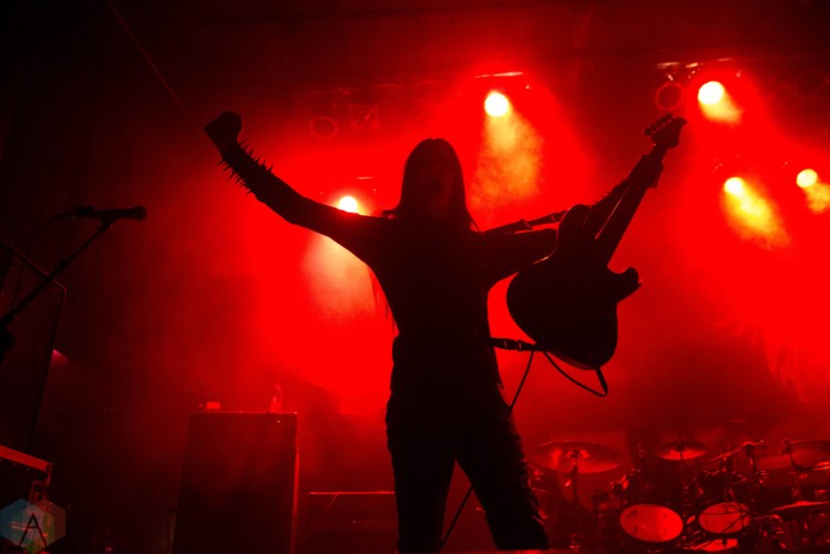 Abbath performs at the Phoenix Concert Theatre in Toronto on November 25, 2016. (Photo: Josh Ladouceur/Aesthetic Magazine)