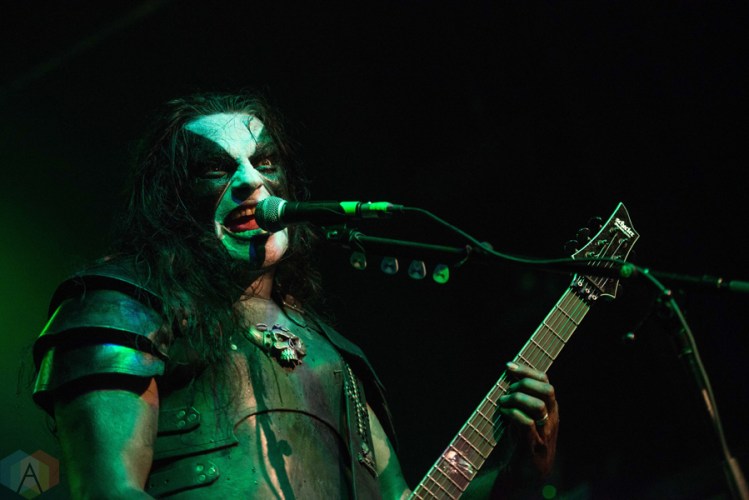 Abbath performs at the Phoenix Concert Theatre in Toronto on November 25, 2016. (Photo: Josh Ladouceur/Aesthetic Magazine)