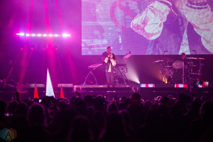 Alessia Cara performs at iHeartRadio Jingle Ball North at the Air Canada Centre in Toronto on November 25, 2016. (Photo: Brandon Newfield/Aesthetic Magazine)