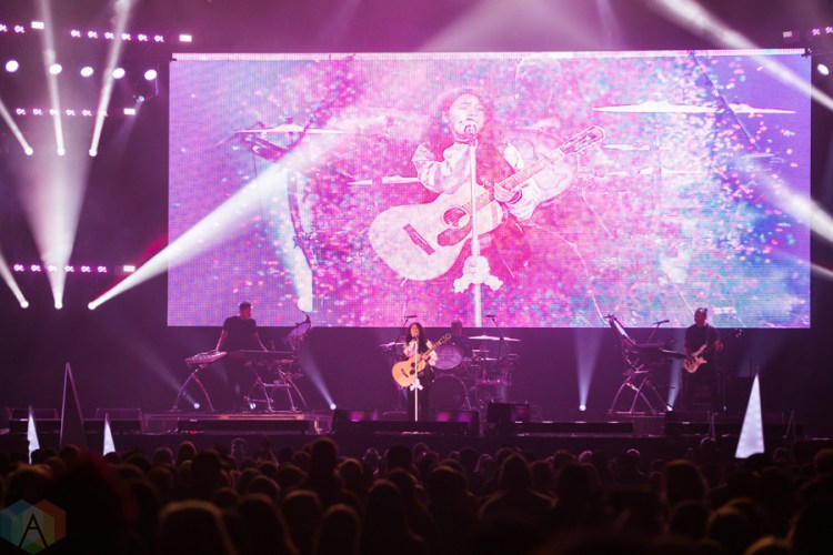 Alessia Cara performs at iHeartRadio Jingle Ball North at the Air Canada Centre in Toronto on November 25, 2016. (Photo: Brandon Newfield/Aesthetic Magazine)