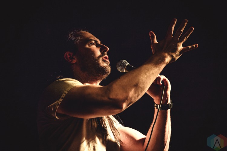 Andrew W.K. performs at the Capital Ale House Music Hall in Richmond, VA on November 9, 2016. (Photo: Joey Wharton/Aesthetic Magazine)