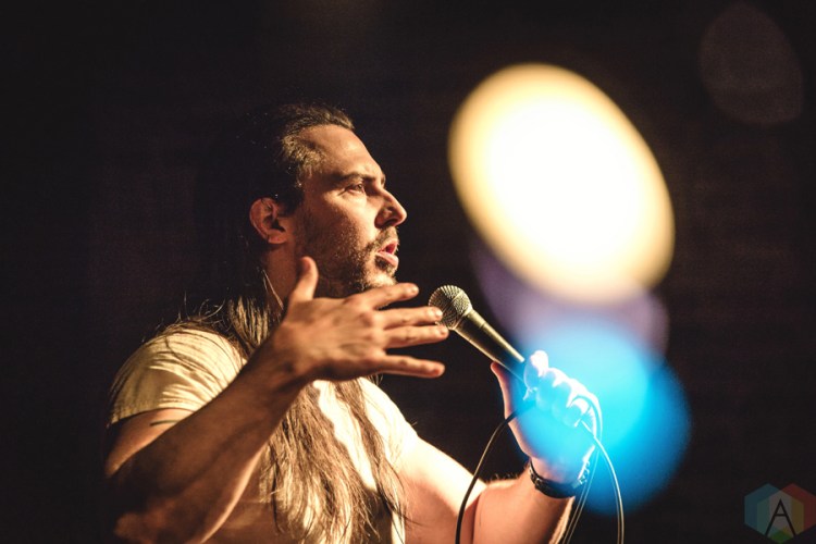 Andrew W.K. performs at the Capital Ale House Music Hall in Richmond, VA on November 9, 2016. (Photo: Joey Wharton/Aesthetic Magazine)