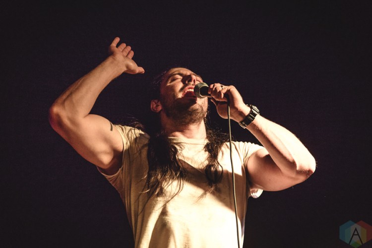 Andrew W.K. performs at the Capital Ale House Music Hall in Richmond, VA on November 9, 2016. (Photo: Joey Wharton/Aesthetic Magazine)