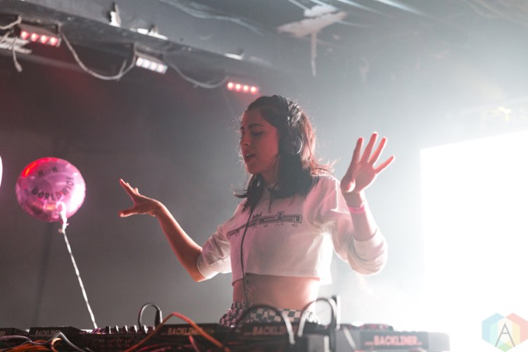 Anna Lunoe performs at The Hoxton in Toronto on November 5, 2016. (Photo: Brendan Albert/Aesthetic Magazine)