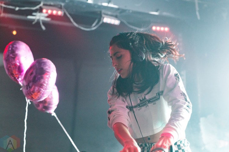 Anna Lunoe performs at The Hoxton in Toronto on November 5, 2016. (Photo: Brendan Albert/Aesthetic Magazine)