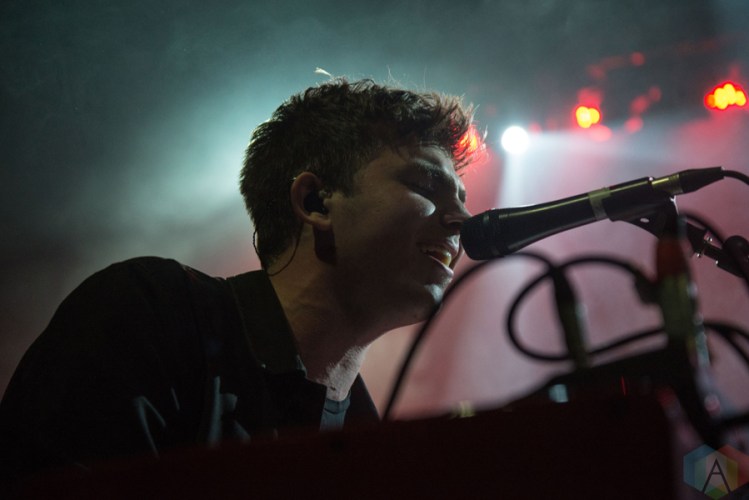 Aquilo performs at the Danforth Music Hall in Toronto on November 6, 2016. (Photo: Morgan Hotston/Aesthetic Magazine)