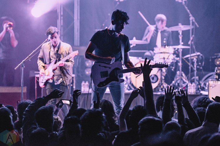 Arkells perform at Massey Hall in Toronto on November 4, 2016. (Photo: Francesca Ludikar/Aesthetic Magazine)