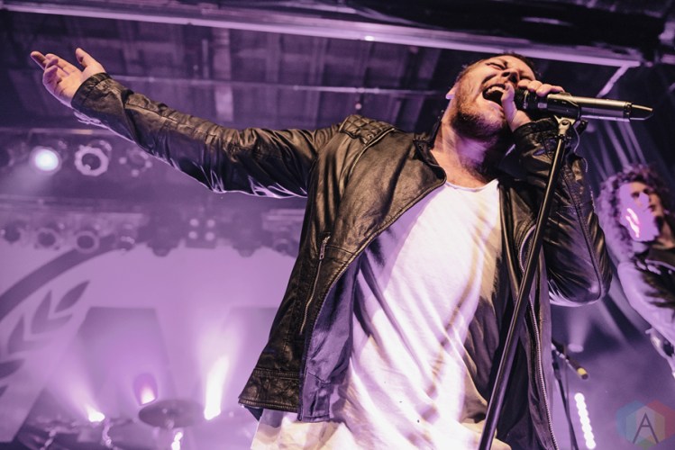 Asking Alexandria performs at the Phoenix Concert Theatre in Toronto on November 7, 2016. (Photo: Francesca Ludikar/Aesthetic Magazine)