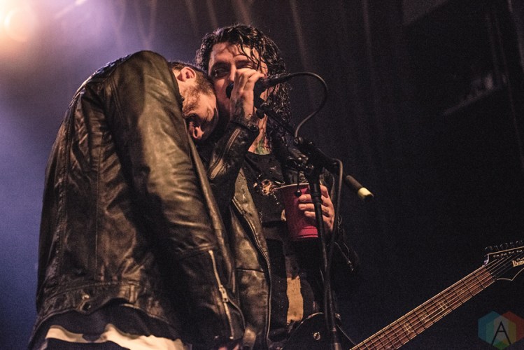 Asking Alexandria performs at the Phoenix Concert Theatre in Toronto on November 7, 2016. (Photo: Francesca Ludikar/Aesthetic Magazine)