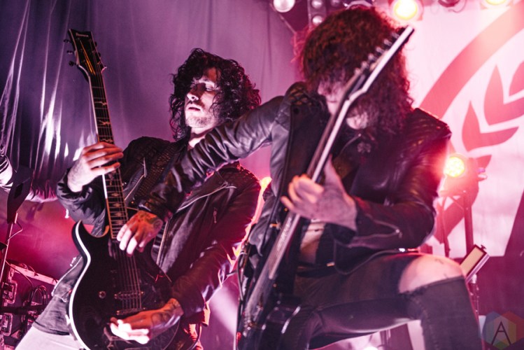 Asking Alexandria performs at the Phoenix Concert Theatre in Toronto on November 7, 2016. (Photo: Francesca Ludikar/Aesthetic Magazine)