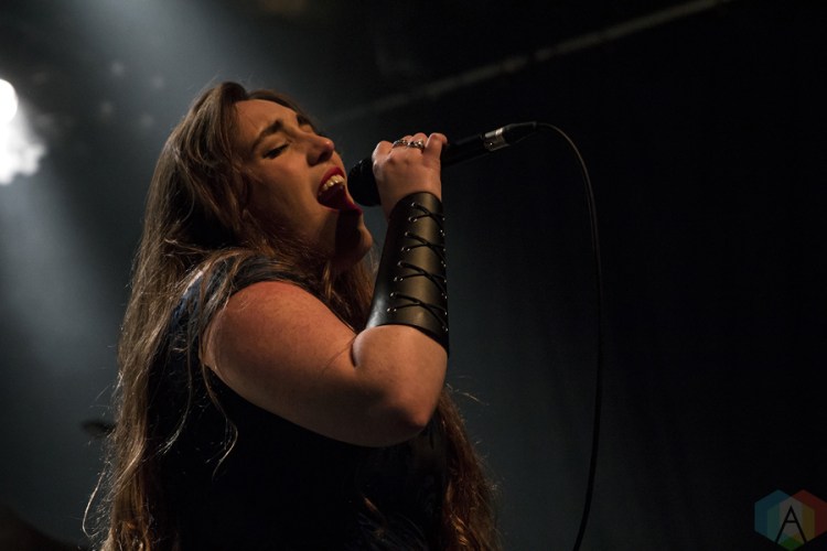 Atmora performs at the Phoenix Concert Theatre in Toronto on November 6, 2016. (Photo: Theo Rallis/Aesthetic Magazine)