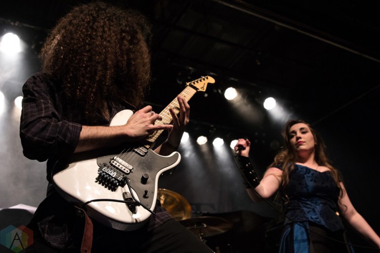 Atmora performs at the Phoenix Concert Theatre in Toronto on November 6, 2016. (Photo: Theo Rallis/Aesthetic Magazine)