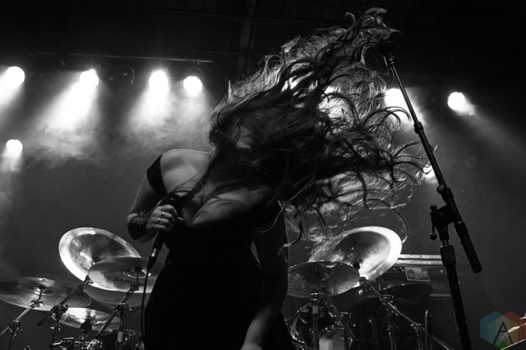 Atmora performs at the Phoenix Concert Theatre in Toronto on November 6, 2016. (Photo: Theo Rallis/Aesthetic Magazine)