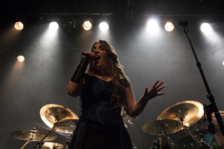 Atmora performs at the Phoenix Concert Theatre in Toronto on November 6, 2016. (Photo: Theo Rallis/Aesthetic Magazine)