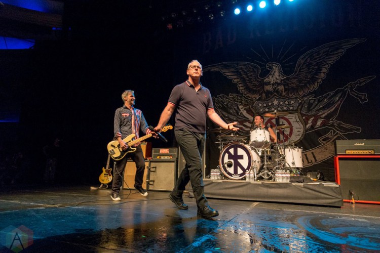 Bad Religion performs at the Hollywood Palladium in Los Angeles on November 4, 2016. (Photo: Joey Pacheco/Aesthetic Magazine)
