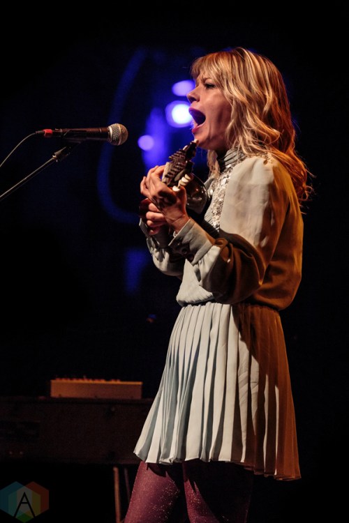 Basia Bulat performs at the Danforth Music Hall in Toronto on November 26, 2016. (Photo: David McDonald/Aesthetic Magazine)