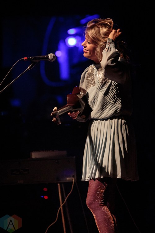 Basia Bulat performs at the Danforth Music Hall in Toronto on November 26, 2016. (Photo: David McDonald/Aesthetic Magazine)
