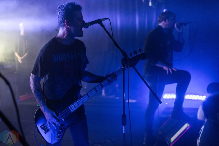 Beartooth performs at the Mr. Smalls Funhouse in Pittsburgh on November 5, 2016. (Photo: Aaron Eck/Aesthetic Magazine)