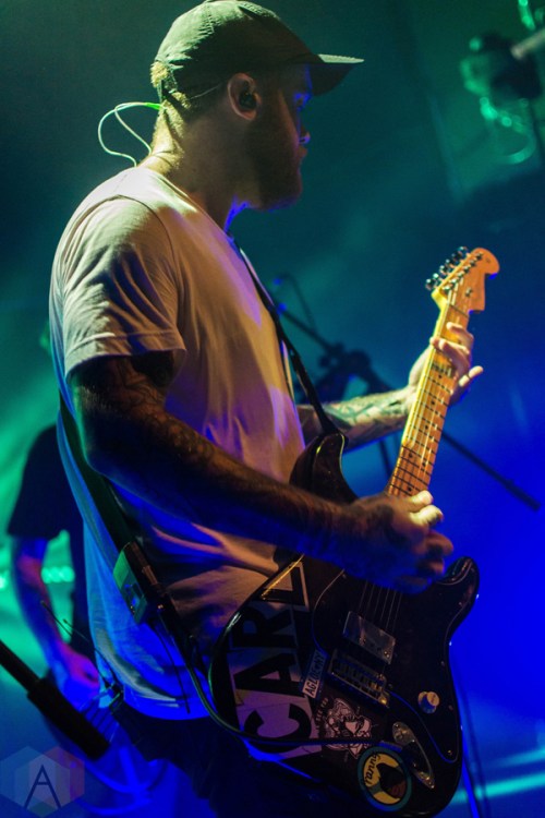 Beartooth performs at the Mr. Smalls Funhouse in Pittsburgh on November 5, 2016. (Photo: Aaron Eck/Aesthetic Magazine)