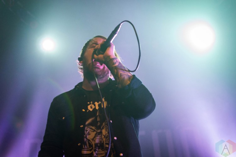 Beartooth performs at the Mr. Smalls Funhouse in Pittsburgh on November 5, 2016. (Photo: Aaron Eck/Aesthetic Magazine)