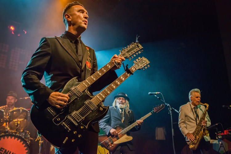 Big Sugar performs at the Danforth Music Hall in Toronto on November 12, 2016. (Photo: Andrew Hartl/Aesthetic Magazine)