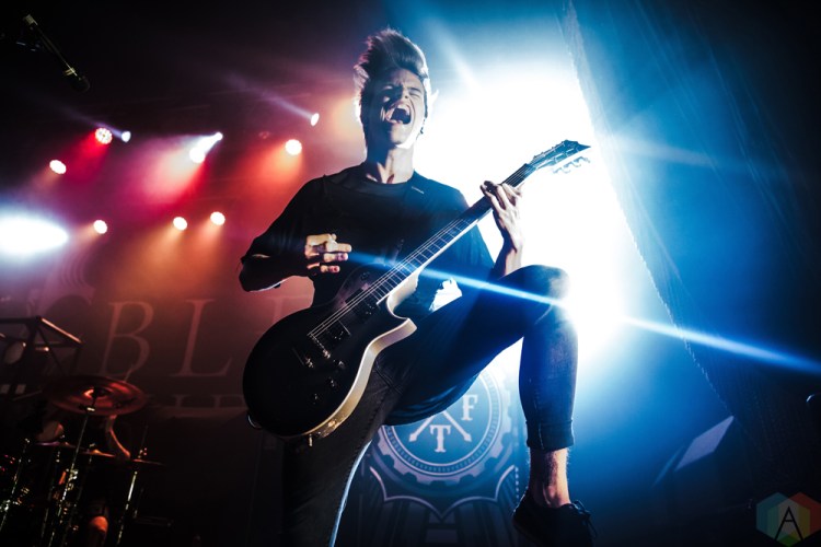 Blessthefall performs at the Opera House in Toronto on November 18, 2016. (Photo: Kelsey Giesbrecht/Aesthetic Magazine)