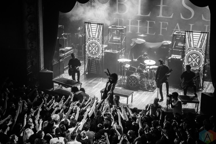 Blessthefall performs at the Opera House in Toronto on November 18, 2016. (Photo: Kelsey Giesbrecht/Aesthetic Magazine)