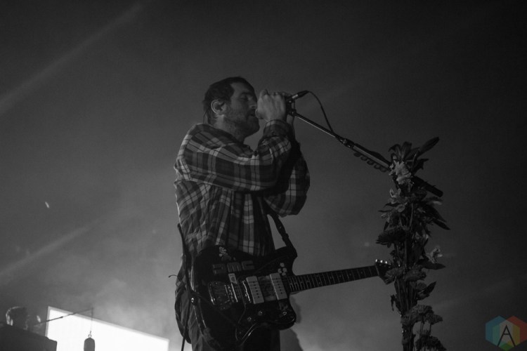 Brand New performs at the Bryce Jordan Center in University Park, PA on November 12, 2016. (Photo: Aaron Eck/Aesthetic Magazine)