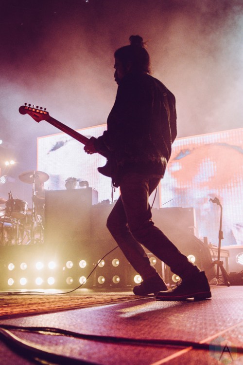 Brand New performs at the Bryce Jordan Center in University Park, PA on November 12, 2016. (Photo: Aaron Eck/Aesthetic Magazine)