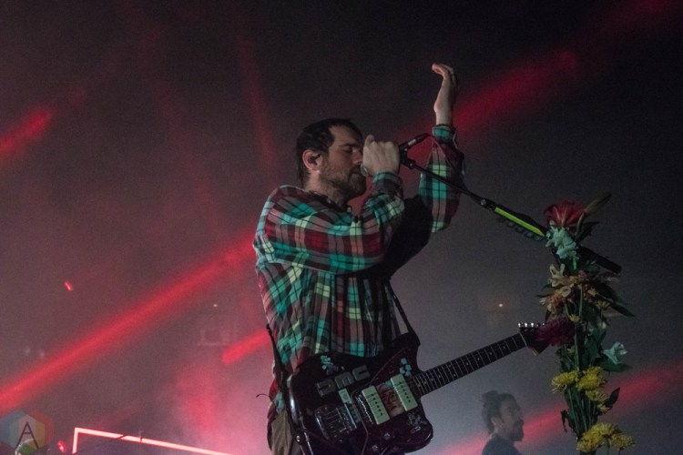 Brand New performs at the Bryce Jordan Center in University Park, PA on November 12, 2016. (Photo: Aaron Eck/Aesthetic Magazine)