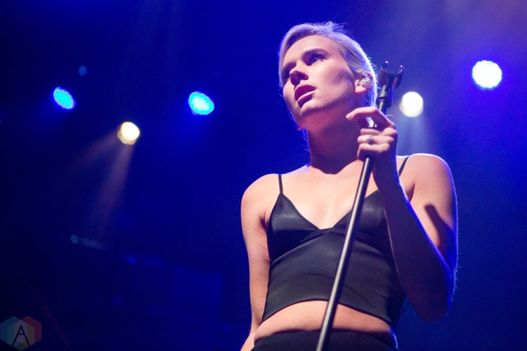 Broods performs at Rebel Nightclub in Toronto on November 22, 2016. (Photo: Katrina Lat/Aesthetic Magazine)