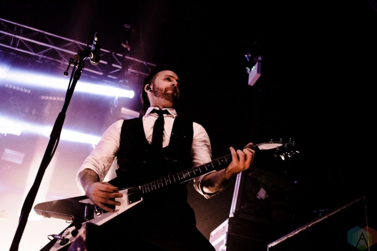 Bullet For My Valentine performs at the O2 Academy Newcastle in Newcastle, UK on November 27, 2016. (Photo: Kelly Hamilton/Aesthetic Magazine)