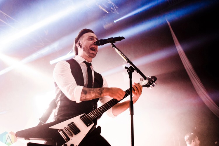 Bullet For My Valentine performs at the O2 Academy Newcastle in Newcastle, UK on November 27, 2016. (Photo: Kelly Hamilton/Aesthetic Magazine)