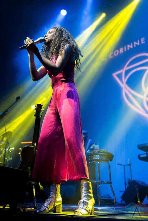 Corinne Bailey Rae performs at the Albert Hall in Manchester on November 5, 2016. (Photo: Gunnar Mallon/Aesthetic Magazine)