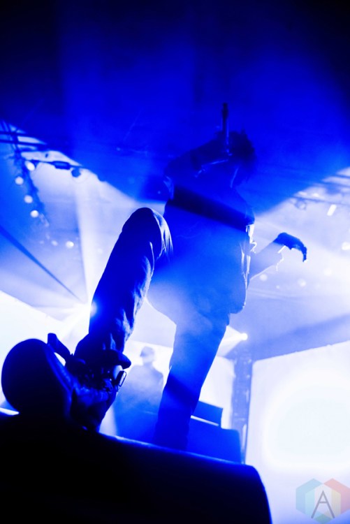 Danny Brown performs at the Town Ballroom in Buffalo, New York on November 3, 2016. (Photo: Josh Ladouceur/Aesthetic Magazine)