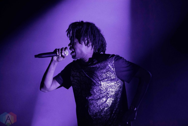 Danny Brown performs at the Town Ballroom in Buffalo, New York on November 3, 2016. (Photo: Josh Ladouceur/Aesthetic Magazine)