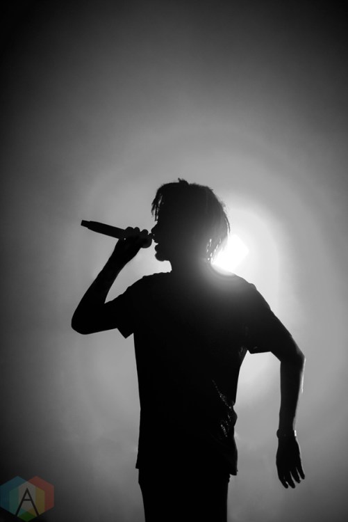Danny Brown performs at the Town Ballroom in Buffalo, New York on November 3, 2016. (Photo: Josh Ladouceur/Aesthetic Magazine)