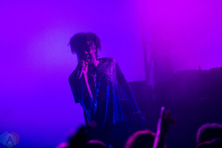 Danny Brown performs at the Town Ballroom in Buffalo, New York on November 3, 2016. (Photo: Josh Ladouceur/Aesthetic Magazine)