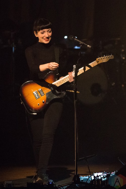 Daughter performs at Massey Hall in Toronto on November 16, 2016. (Photo: Brendan Albert/Aesthetic Magazine)