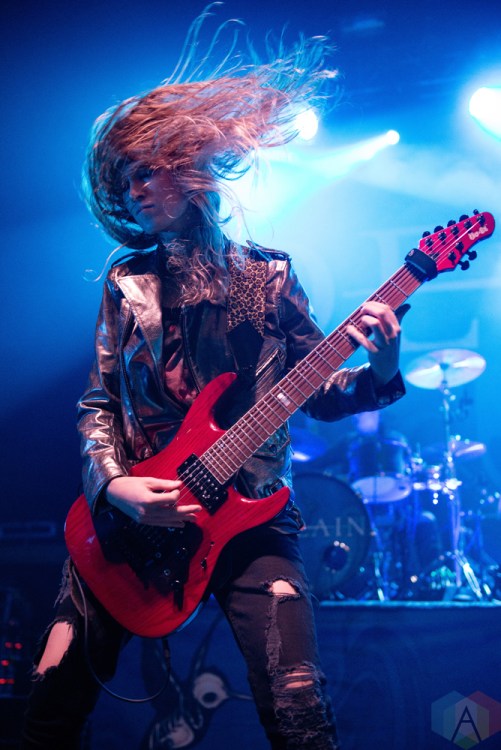 Delain performs at the O2 Ritz Manchester in Manchester, UK on November 12, 2016. (Photo: Gunnar Mallon/Aesthetic Magazine)