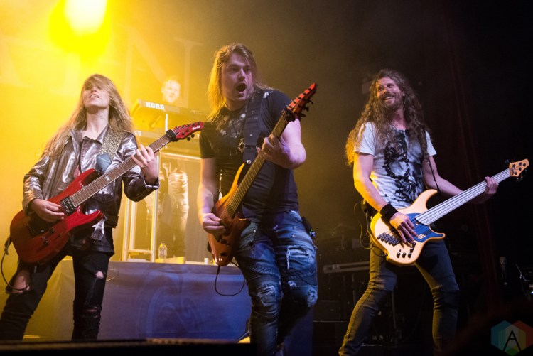 Delain performs at the O2 Ritz Manchester in Manchester, UK on November 12, 2016. (Photo: Gunnar Mallon/Aesthetic Magazine)